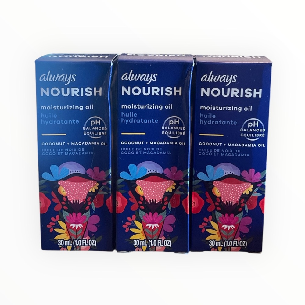 Pack of 3 Always Nourish Moisturizing Oil